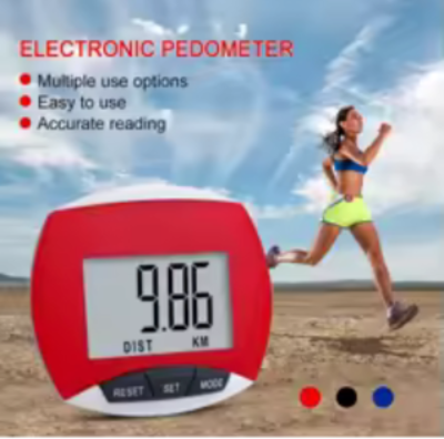 Multi-function LED Display Pocket Pedometer